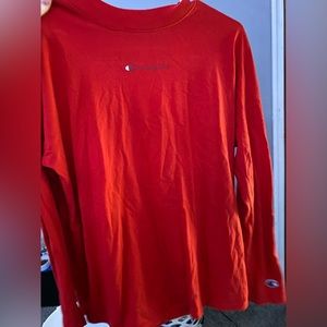 red champion shirt